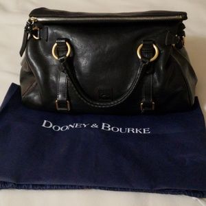 Florentine Dooney and Bourke Medium Black Satchel
